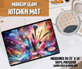 Makeup Glam Kitchen Mat