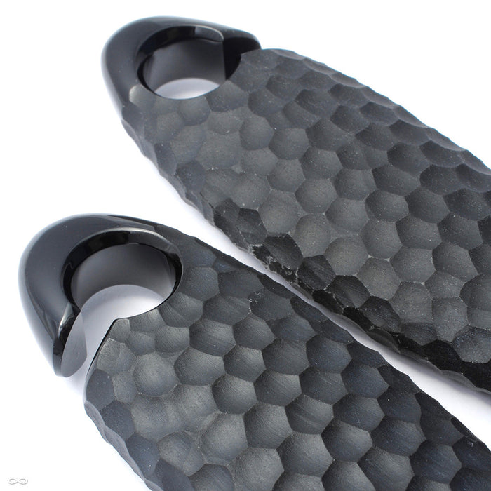 Martelé Cocoon Weights from Gorilla Glass in Black