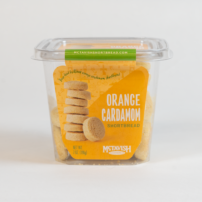 McTavish Orange Cardamom Mini Shortbread Cookies, 7oz.