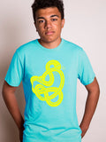 Men's Yellow Snake Tee