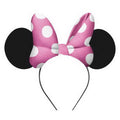 Minnie Mouse Ear Hats 4ct