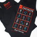 "Modern Primitives" Infinite Body Piercing black Tank Top