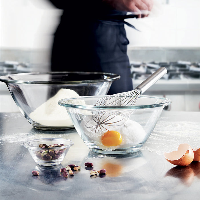 Mr Chef Insalatiera M Cm 17 In Vetro Temperato Extra Resistente