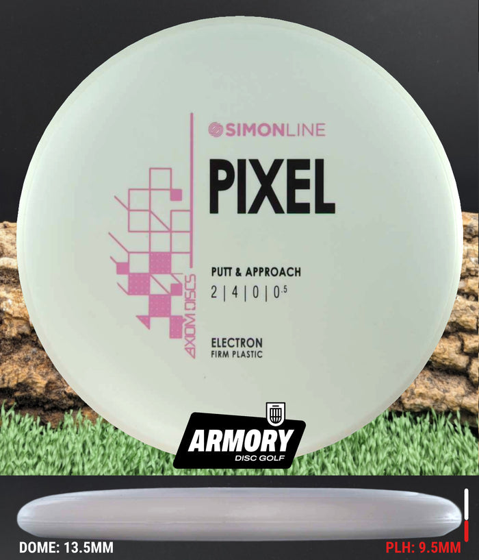 MVP Pixel – Electron Firm White/White (Pink Stamp)