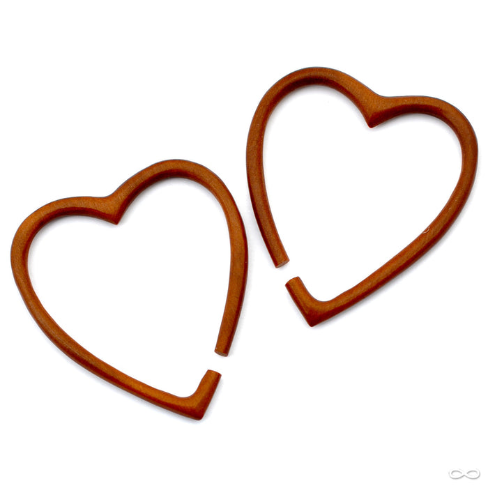 My Broken Heart in Wood from Maya Jewelry in Saba Wood