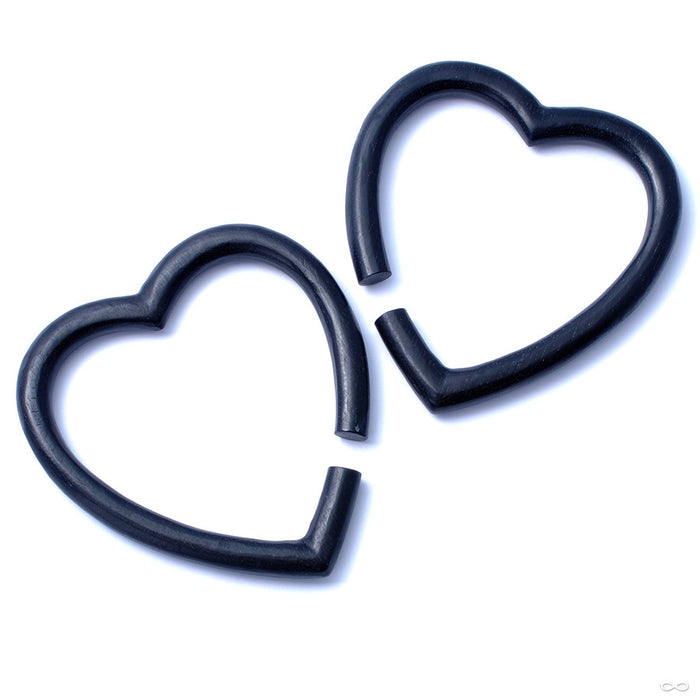 My Broken Heart in Wood from Maya Jewelry in Arang