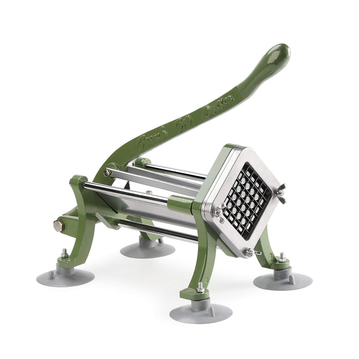 New Star Food Service 42313 Commercial Restaurant French Fry Cutter with Suction Feet, 1/2-Inch