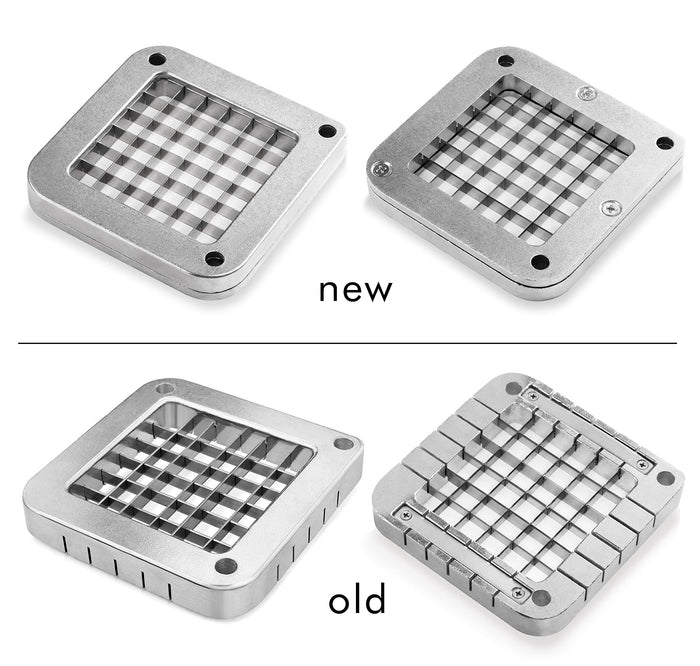New Star Food Service 42313 Commercial Restaurant French Fry Cutter with Suction Feet, 1/2-Inch
