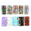 NFS-020 Christmas Foil Set - Various Designs   Naio Nails