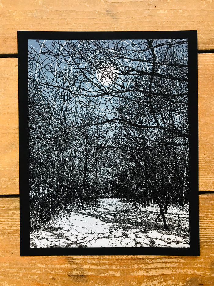 Night Sky 8x10in Giclee Print by Kris Johnsen