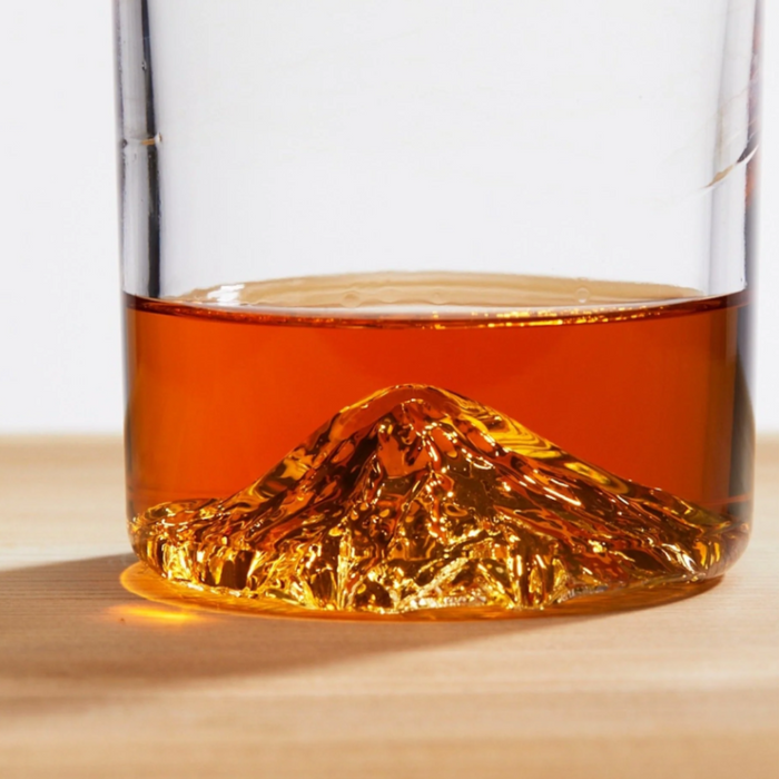 North Drinkware Handblown Mt. Hood Tumbler