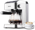 Olayks Espresso Machine 20 Bar, Brush Stainless Steel Espresso Maker with Milk Frother Steam Wand, 1400W Espresso Coffee Machine with 1.8L Removable Water Tank for Latte, Cappuccino,Machiato
