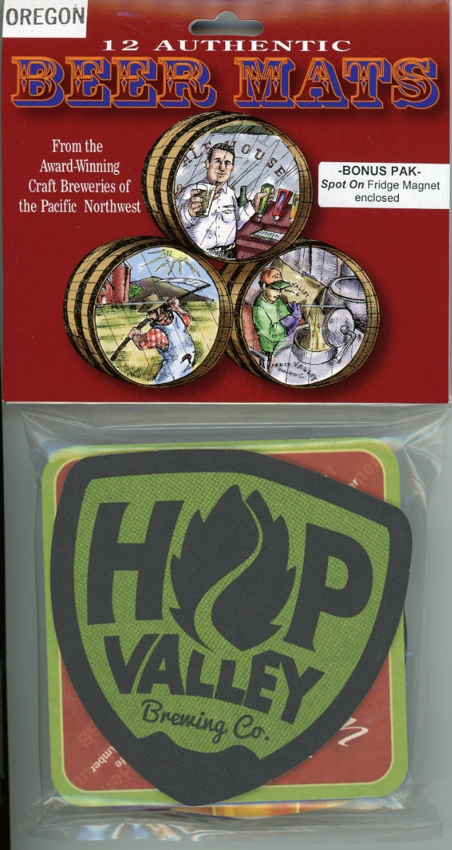 Oregon Breweries Coaster Assortment, 12 count