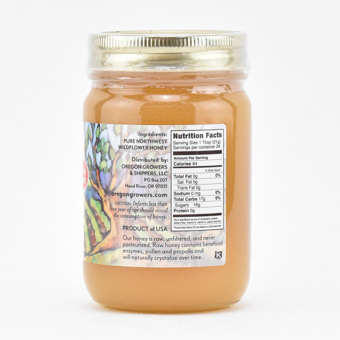 Oregon Growers Wildflower Honey, 18oz.