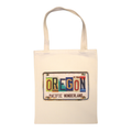 Oregon Pacific Wonderland License Tote Bag