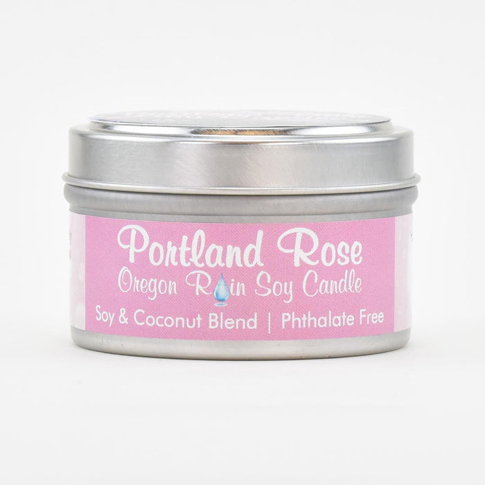 Oregon Rain, Soy Candle, Portland Rose