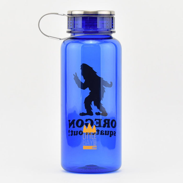 Oregon Squatch Out Plastic Water Bottle, 34oz
