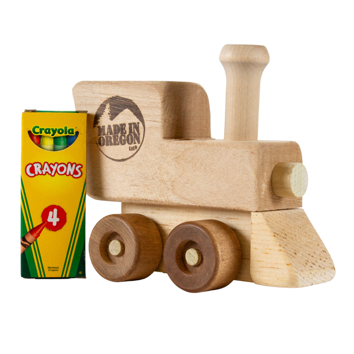 Oregon Wooden Toys Mini Bank Locomotive