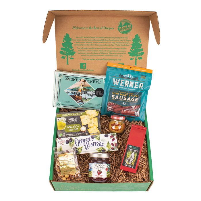 Oregon's Best Summer Gift Basket Boxed