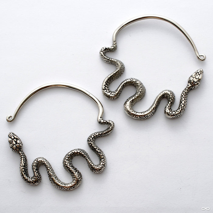 Ouroboros from Diablo Organics in White Brass