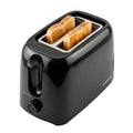 OVENTE Electric 2 Slice Toaster Machine 6-Shade Setting, Black TP2210B