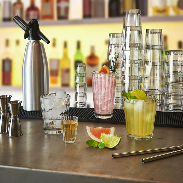 Oxford Bicchiere Beverage 39,5 cl Set 6 Pz Impilabile In Vetro Temperato
