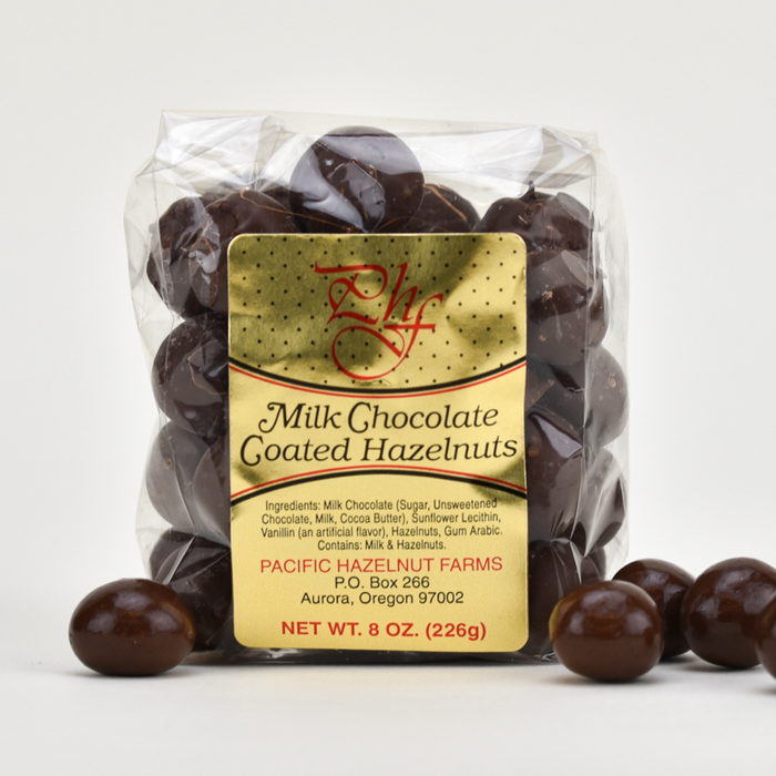 Pacific Hazelnut Farms Milk Chocolate Hazelnuts, 7oz.