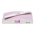 Pack of 25 - Zebra Grey Half Moon 120/120 Grit Nail Files   Naio Nails