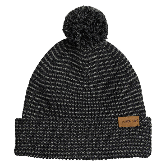 Pendleton Black Knit Beanie