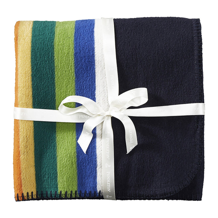 Pendleton Crater Lake Organic Cotton Baby Blanket