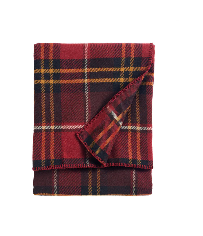 Pendleton Eco-Wise Lodge Plaid Wool Blanket, Queen