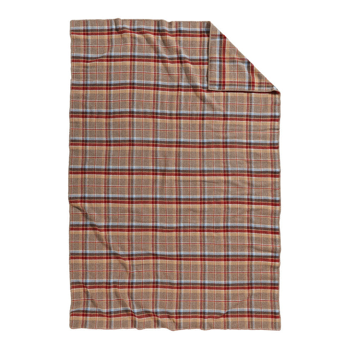 Pendleton Eco-Wise Red Jasper Washable Wool Blanket Twin Open