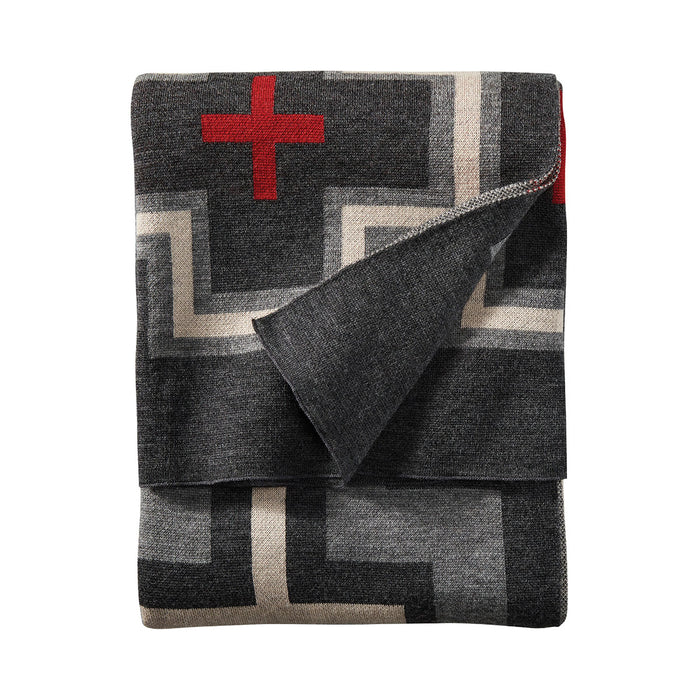 Pendleton Knit San Miguel Jacquard Blanket Throw Blanket Folded