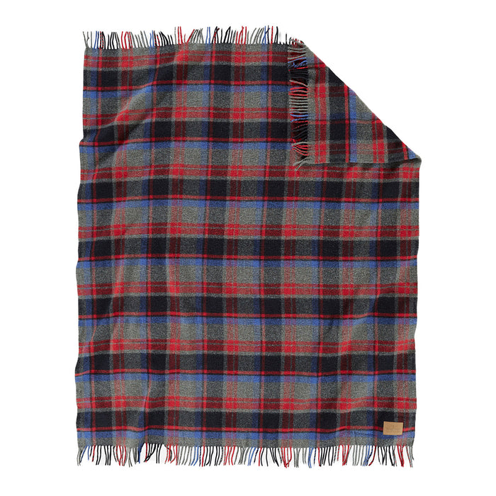 Pendleton Brookings Plaid Motor Robe with Leather Carrier