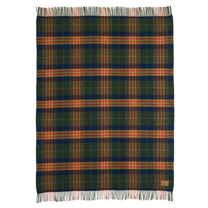 Pendleton Motor Robe Forest Park Throw with Leather Carrier