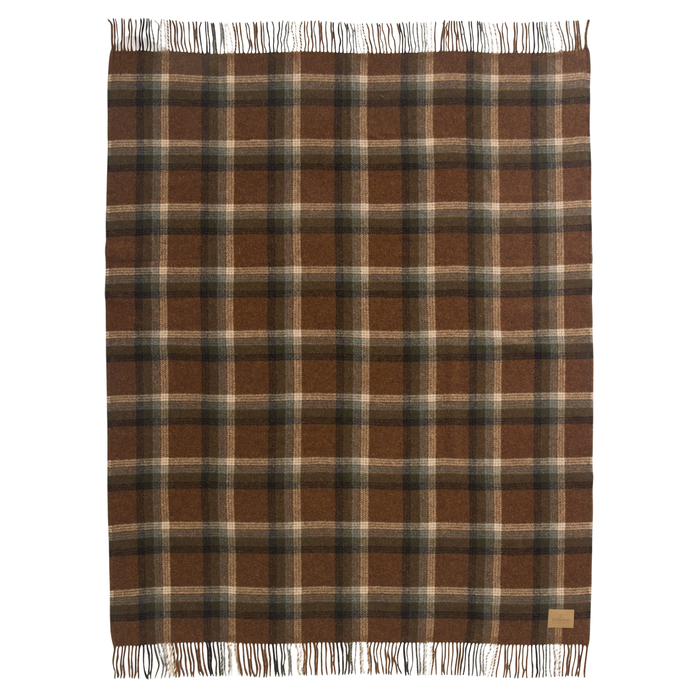 Pendleton Motor Robe Redwood Throw with Leather Carrier