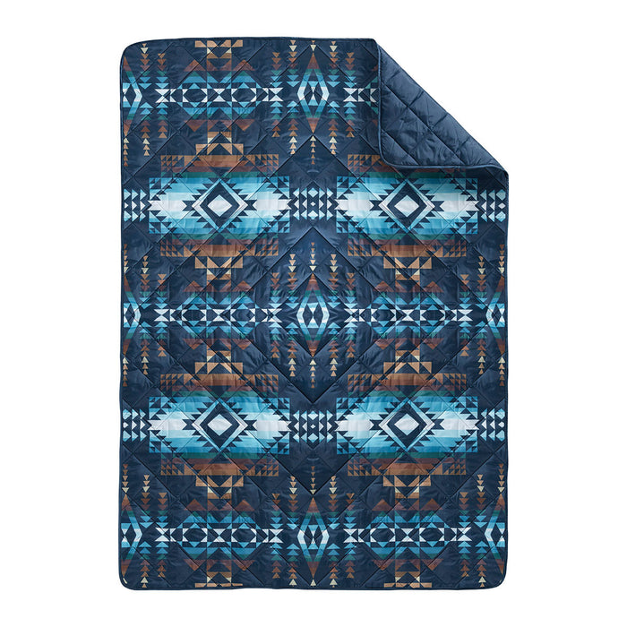 Pendleton Pilot Rock Packable Throw Blanket Open