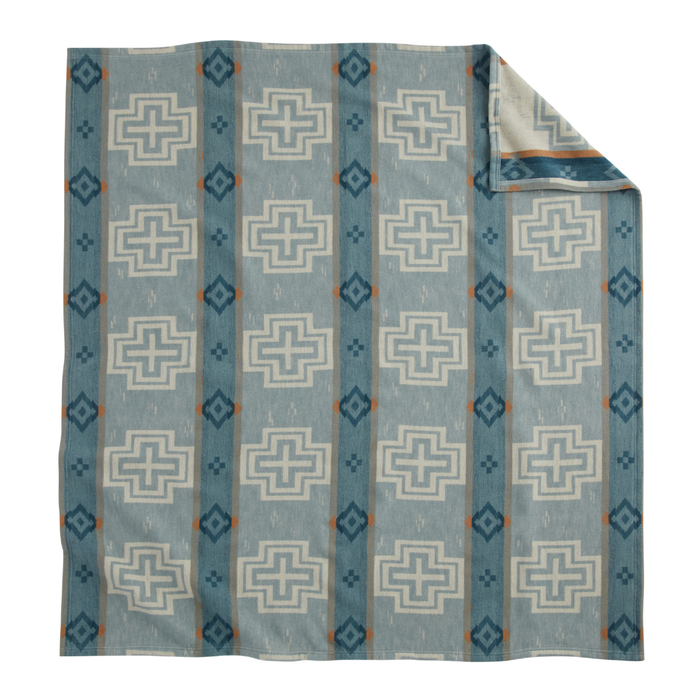 Pendleton San Marino Throw Blanket Gift Pack Marine Front
