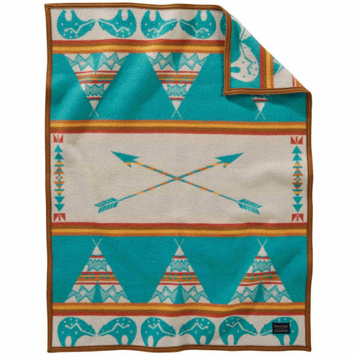 Pendleton Star Guardian Muchacho Wool Baby Blanket Front