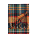 Pendleton Sycamore Gold/Green Jacquard Wool Blanket, Throw