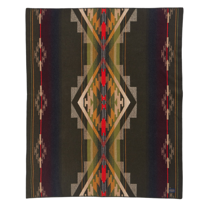 Pendleton Tumalo Jacquard Wool Blanket, Throw