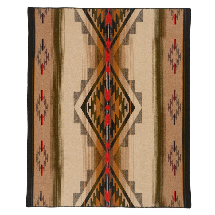Pendleton Tumalo Jacquard Wool Blanket, Throw