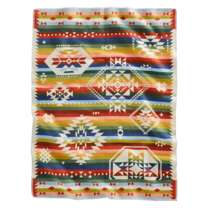 Pendleton Wild Blooms Muchacho Baby Blanket Back