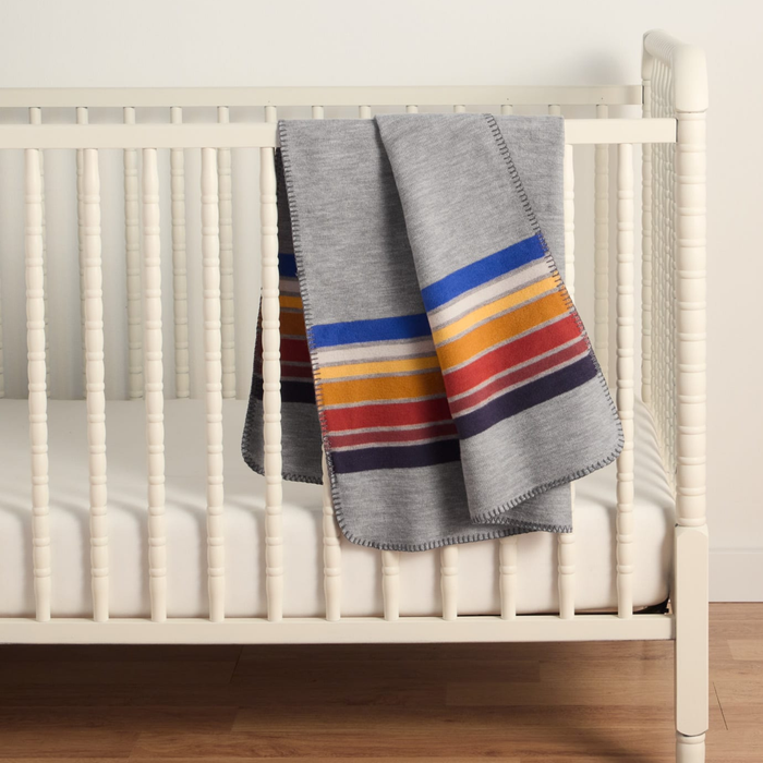 Pendleton Yosemite Grey National Park Organic Cotton Baby Blanket