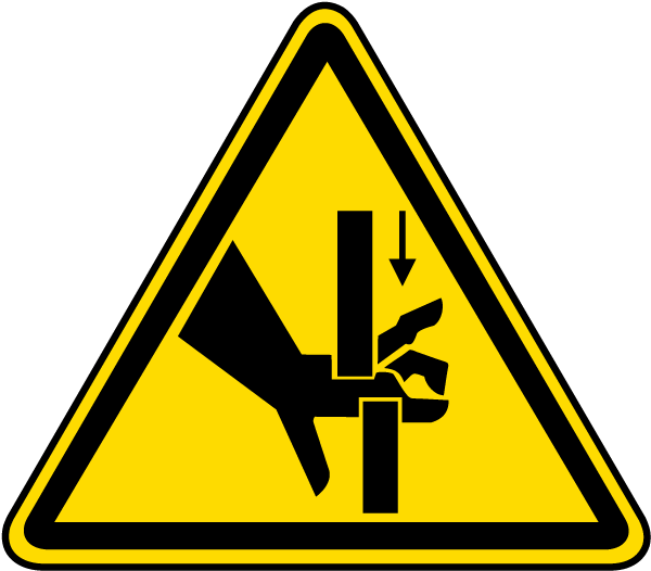 Pinch Point Hand Crush