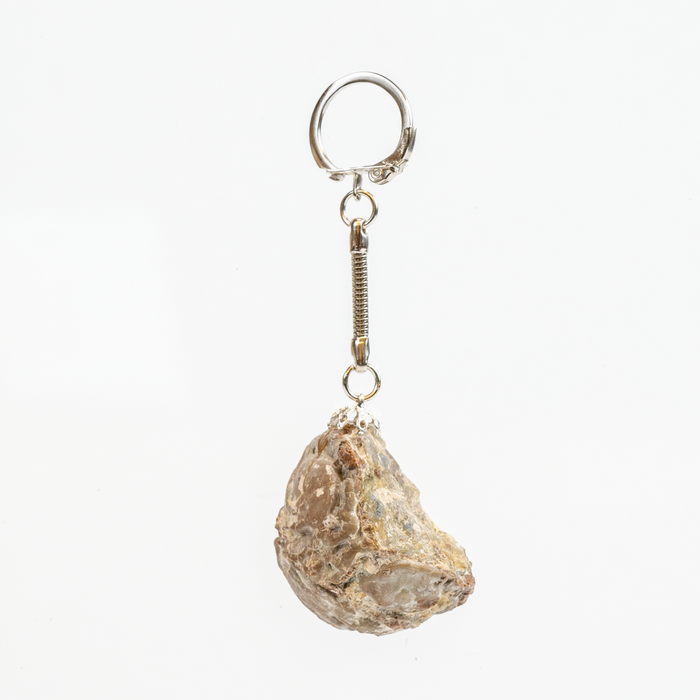 Polished Thunderegg Keychain