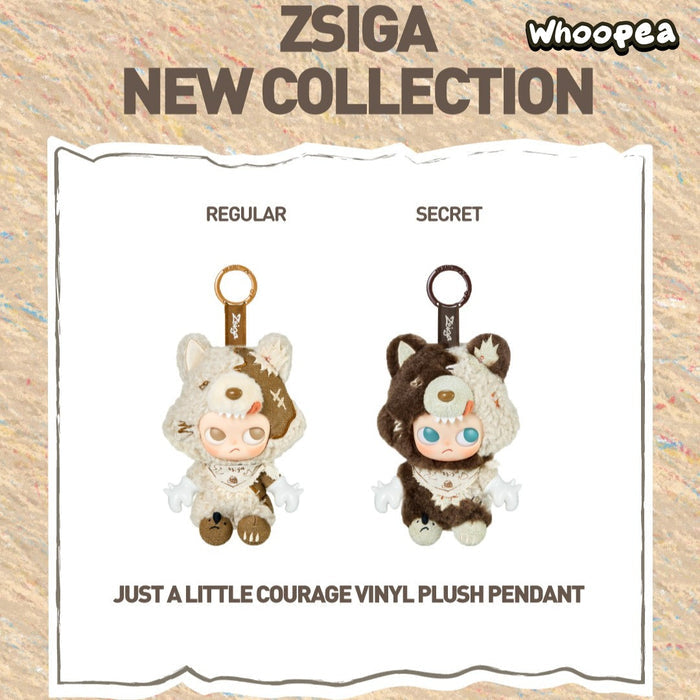 POP MART Zsiga Just A Little Courage Series Vinyl Plush Pendant Blind Box, Thailand Exclusive