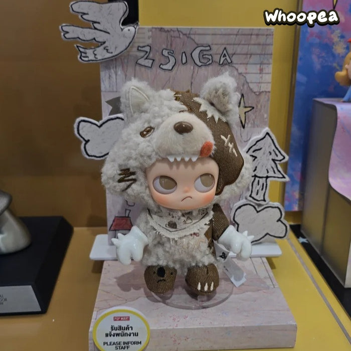 POP MART Zsiga Just A Little Courage Series Vinyl Plush Pendant Blind Box, Thailand Exclusive