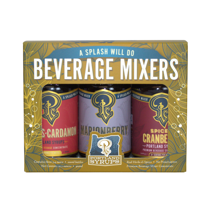 Portland Syrups, Gold Box Gift Pack