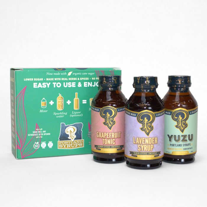 Portland Syrups, Green Box Gift Pack